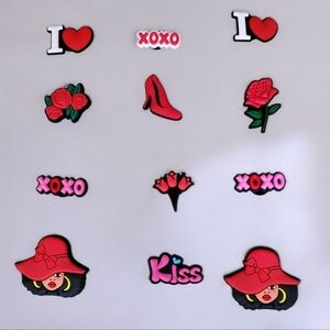 Black Girl Magic Croc Charms